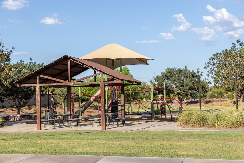 Community playground in The Meadows